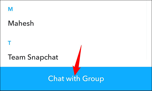 6-snapchat-chat-with-group كيف تصنع مجموعة Snapchat