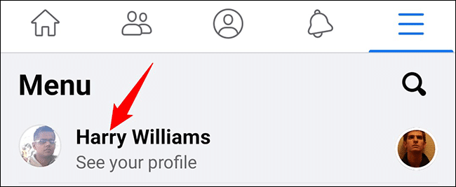 7-facebook-mobile-profile كيفية تغيير صورة ملف التعريف الخاص بك على Facebook