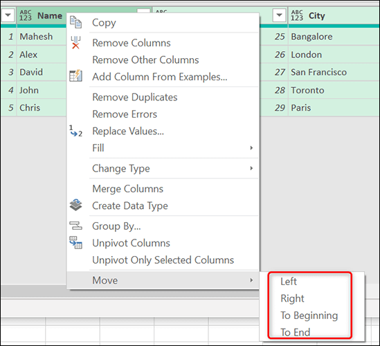9-modify-json-columns كيفية تحويل ملف JSON إلى Microsoft Excel