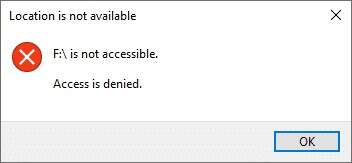 Access-is-denied-Windows-10-352x163 كيفية إصلاح خطأ رفض الوصول في Windows 10