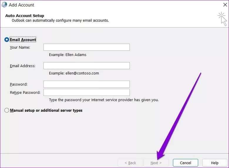 Add-Account-to-Profile_4d470f76dc99e18ad75087b1b8410ea9-780x573 أفضل 7 طرق لإصلاح استمرار Outlook في طلب كلمة المرور على Windows 10 و Windows 11