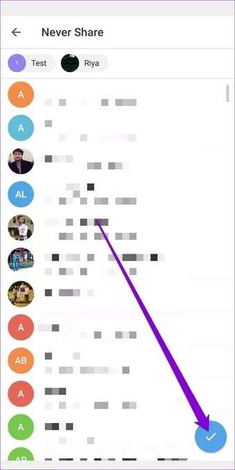 Add-Exceptions_7c4a12eb7455b3a1ce1ef1cadcf29289-340x680 إخفاء آخر ظهور لك على Telegram