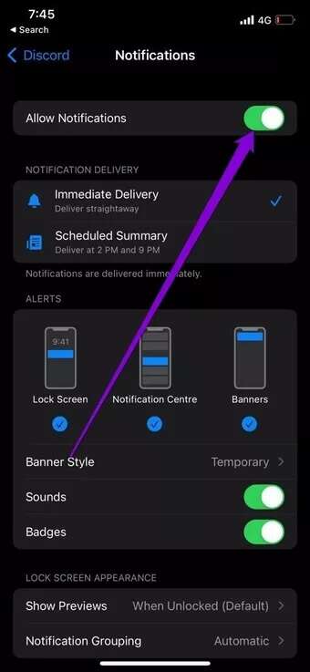 Allow-Discord-Notifications-on-iPhone.jpg_7c4a12eb7455b3a1ce1ef1cadcf29289-340x737 أفضل 8 طرق لإصلاح عدم عمل إشعارات Discord على Android و iPhone