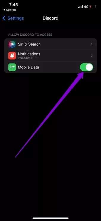 Allow-Mobile-Data-to-Discord_7c4a12eb7455b3a1ce1ef1cadcf29289-340x737 أفضل 8 طرق لإصلاح عدم عمل إشعارات Discord على Android و iPhone