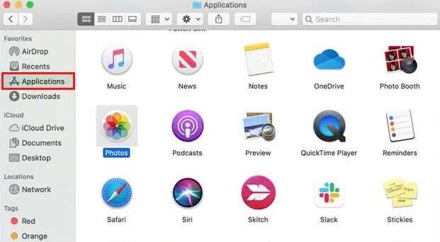 Applications-in-Finder-621x342 كيفية إصلاح عدم عمل الميكروفون على Mac