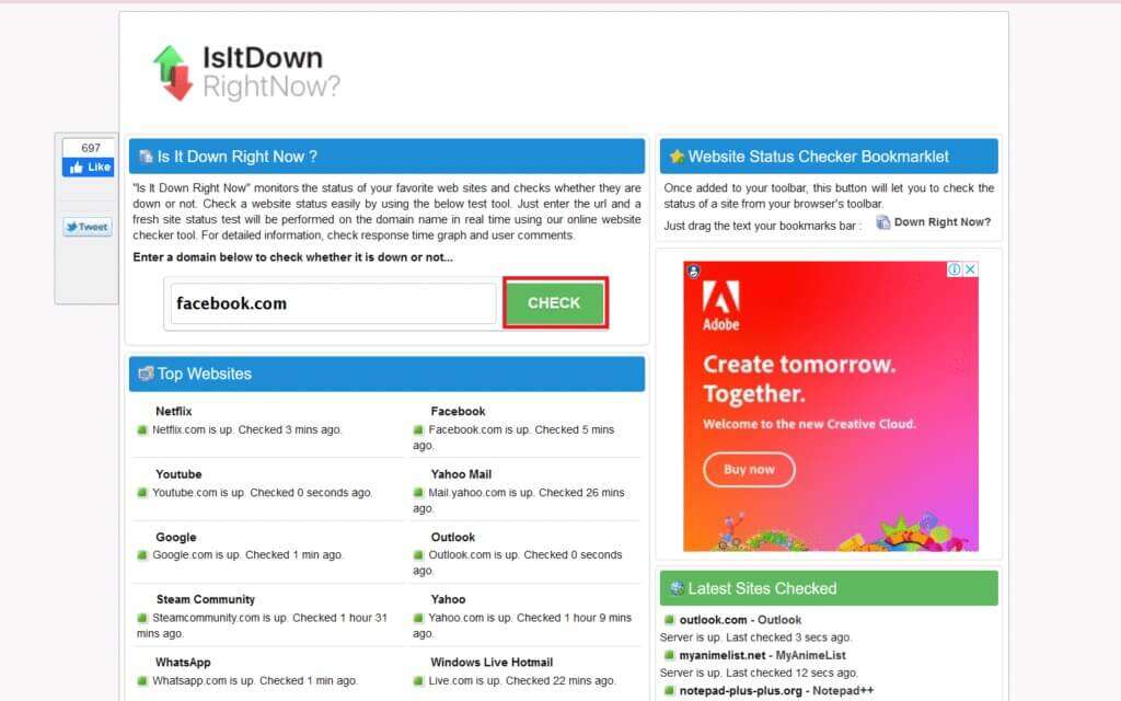 Check-Is-It-Down-Right-Now-1024x640-1-1024x640 كيفية إصلاح عدم فتح Steam على Windows 10