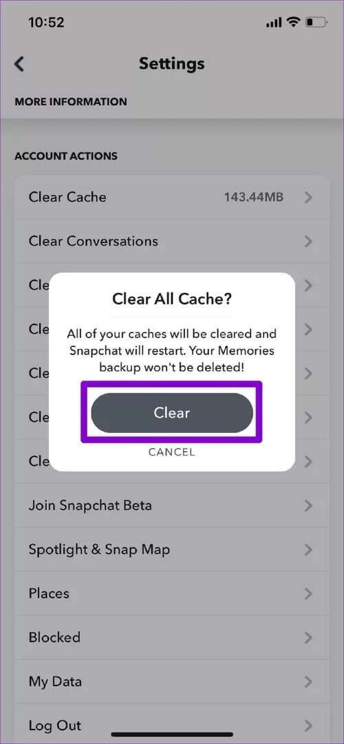 أفضل 7 طرق لإصلاح عدم تحميل ذكريات Snapchat على Android و iPhone - %categories