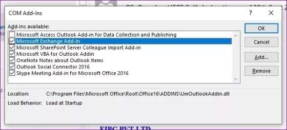 Disable-Outlook-Add-Ins_4d470f76dc99e18ad75087b1b8410ea9-588x266 أهم 8 طرق لإصلاح عدم فتح Outlook على Windows 11