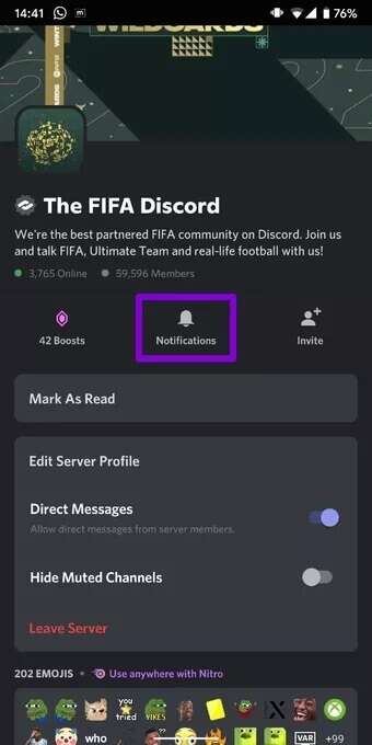 Discord-Server-Notification-Settings_7c4a12eb7455b3a1ce1ef1cadcf29289-340x680 أفضل 8 طرق لإصلاح عدم عمل إشعارات Discord على Android و iPhone
