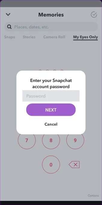Enter-Your-Snapchat-Passwrod_7c4a12eb7455b3a1ce1ef1cadcf29289-340x680 كيفية إعداد واستخدام My Eyes Only على Snapchat