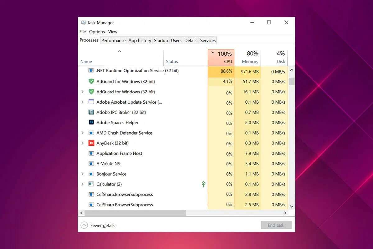 إصلاح استخدام .NET Runtime Optimization Service العالي لوحدة المعالجة المركزية - %categories