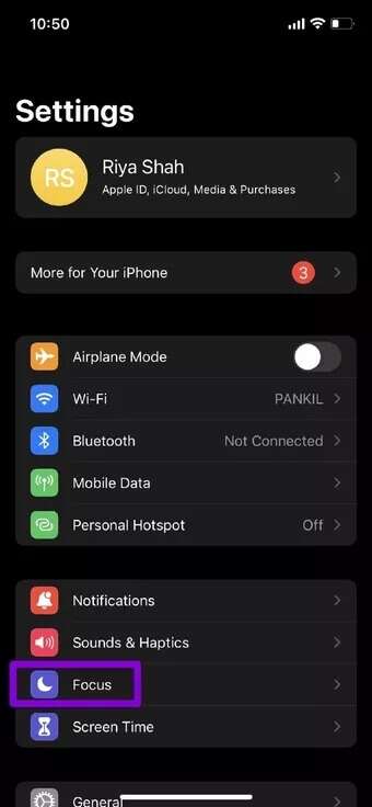 Focus-Settings_2021-12-27-160355_7c4a12eb7455b3a1ce1ef1cadcf29289-340x736 أفضل 8 طرق لإصلاح عدم عمل إشعارات Discord على Android و iPhone