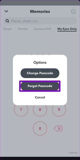 Forgot-Snapchat-My-Eyes-Only-Password_7c4a12eb7455b3a1ce1ef1cadcf29289-340x680 كيفية إعداد واستخدام My Eyes Only على Snapchat
