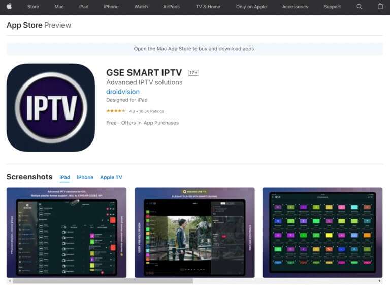 GSE-Smart-IPTV-app-in-apple-store-768x564-1-768x564 أفضل 15 مشغل IPTV مجاني