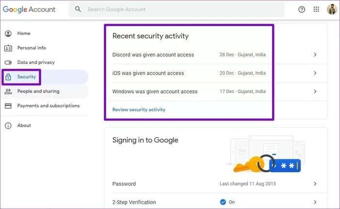 Google-Account-Security_935adec67b324b146ff212ec4c69054f-700x431 أفضل 7 طرق لإصلاح عدم عمل Gmail على iPhone
