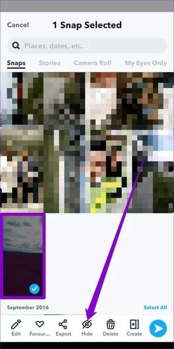 Hide-Photos-to-My-Eyes-Only-on-Snapchat_7c4a12eb7455b3a1ce1ef1cadcf29289-340x680 كيفية إعداد واستخدام My Eyes Only على Snapchat