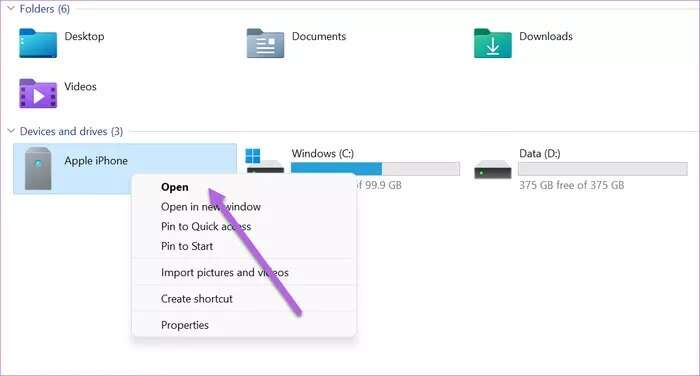How-to-Connect-iPhone-to-Windows-11-PC-23_935adec67b324b146ff212ec4c69054f-700x376 كيفية توصيل iPhone بجهاز كمبيوتر يعمل بنظام Windows 11