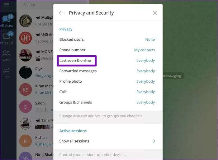 Last-Seen-Online-Settings-on-Telegram-for-Desktop_935adec67b324b146ff212ec4c69054f-700x515 إخفاء آخر ظهور لك على Telegram