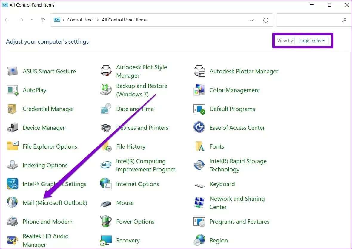 Mail-Settings_4d470f76dc99e18ad75087b1b8410ea9-1179x835 أفضل 7 طرق لإصلاح استمرار Outlook في طلب كلمة المرور على Windows 10 و Windows 11