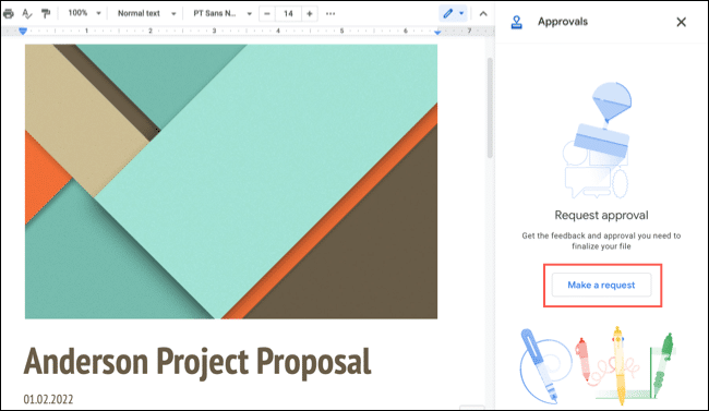 MakeRequest-GoogleAppApprovals كيفية طلب الموافقات في Google Docs, Sheets, و Slides