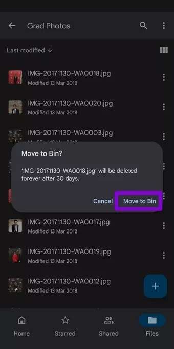 Move-File-to-Bin-in-Google-Drive_7c4a12eb7455b3a1ce1ef1cadcf29289-340x680 كيفية حذف أو استعادة الملفات في Google Drive