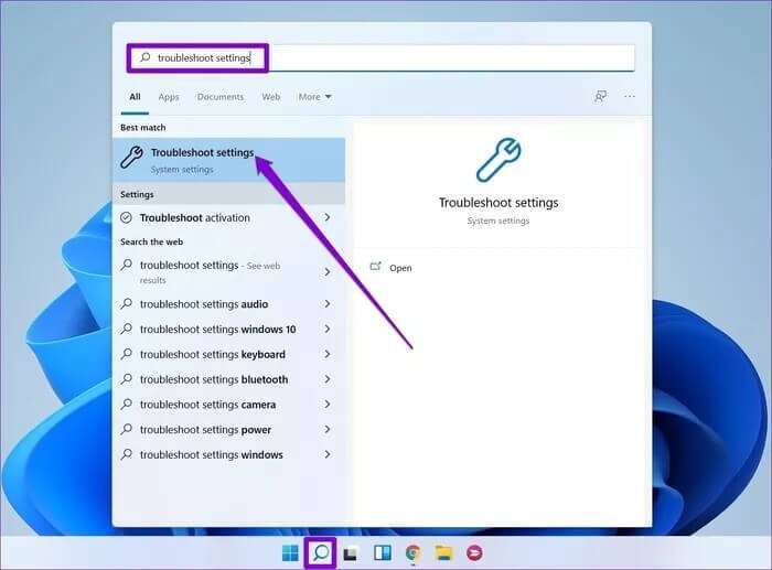 Open-Troubleshoot-Settings_935adec67b324b146ff212ec4c69054f-700x517 أفضل 8 طرق لإصلاح مشكلة عدم إيقاف تشغيل جهاز الكمبيوتر على Windows 11