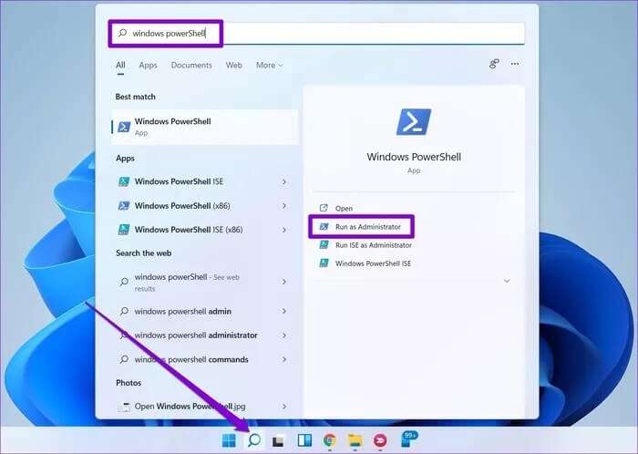 Open-Windows-PowerShell_935adec67b324b146ff212ec4c69054f-700x498 أفضل 5 طرق لإصلاح تعذر الكتابة في شريط البحث في Windows 11