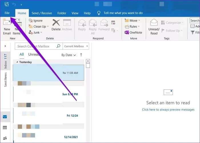 Outlook-App_2021-12-31-102511_935adec67b324b146ff212ec4c69054f-700x501 أهم 8 طرق لإصلاح عدم فتح Outlook على Windows 11