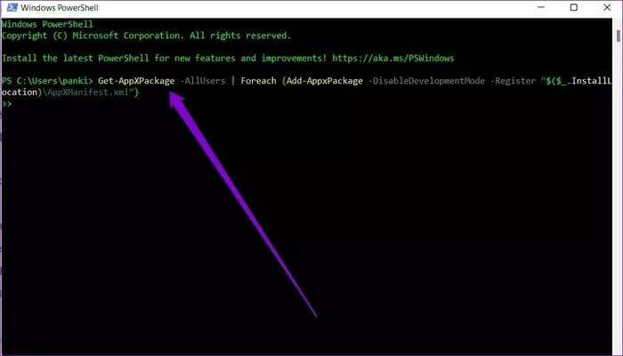 Re-Register-Windows-Apps_935adec67b324b146ff212ec4c69054f-700x400 أفضل 9 طرق لإصلاح عدم فتح التطبيقات على Windows 11