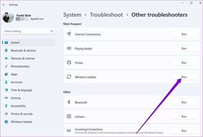 Run-Windows-Update-Troubleshooter_935adec67b324b146ff212ec4c69054f-700x474 أفضل 6 طرق لإصلاح التراجع عن التغييرات التي تم إجراؤها على Windows 11