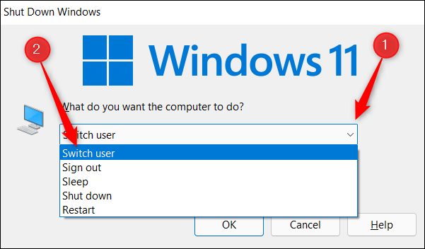 Select-Switch-User. 4 طرق للتبديل بين حسابات المستخدمين على Windows 11