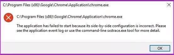 أفضل 5 طرق لإصلاح التكوين جنبًا إلى جنب غير صحيح في Chrome على Windows - %categories