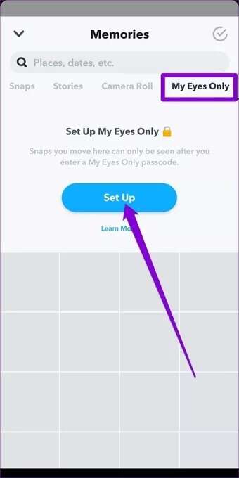 كيفية إعداد واستخدام My Eyes Only على Snapchat - %categories