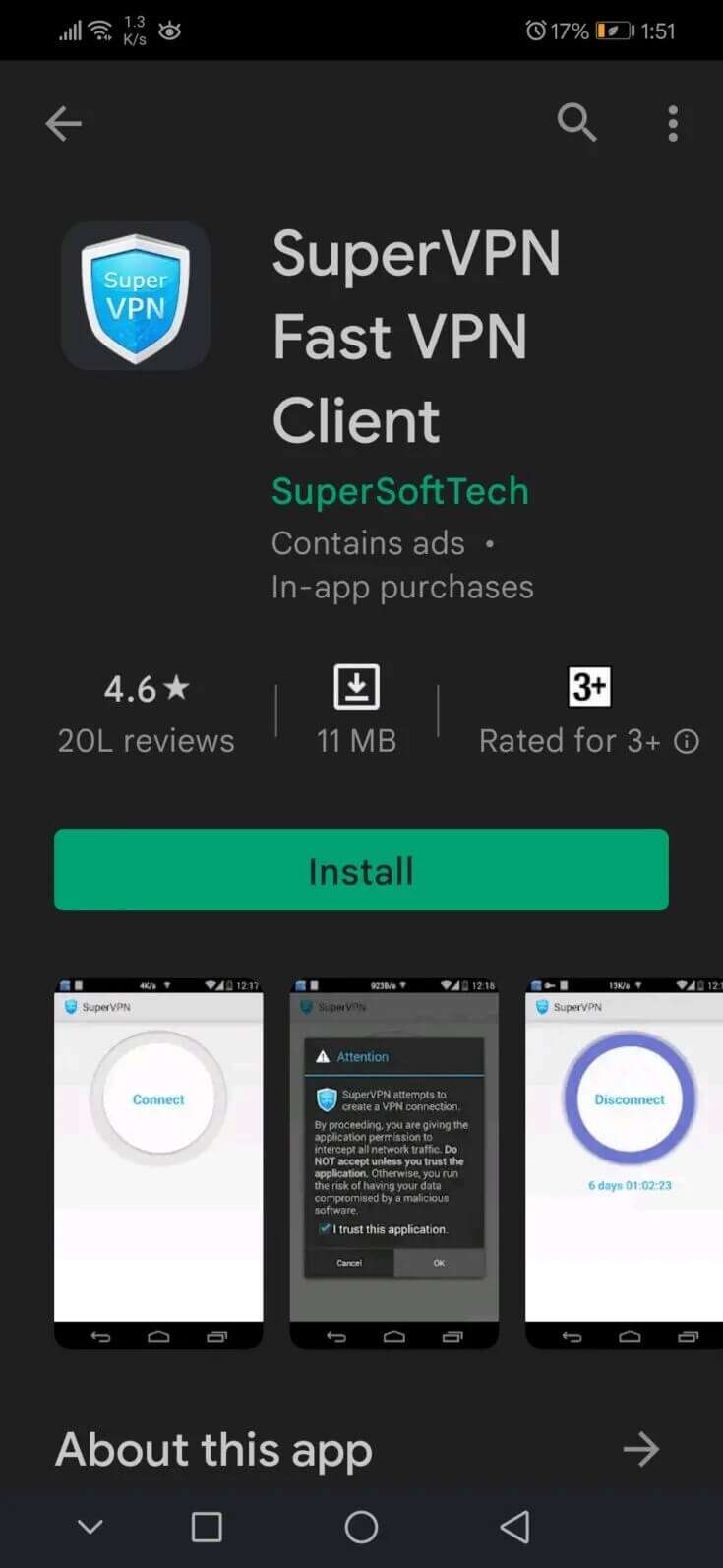 Super-VPN-Fast-VPN-Client-play-store-android-app-honor-play-735x1593-1-735x1593 أفضل 5 تطبيقات لإخفاء عنوان IP لنظام Android