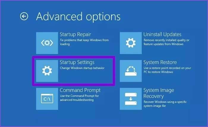 Windows-Startup-Settings_935adec67b324b146ff212ec4c69054f-700x428 أفضل 6 طرق لإصلاح التراجع عن التغييرات التي تم إجراؤها على Windows 11