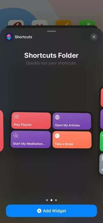 add-Siri-shortcut-widget_7c4a12eb7455b3a1ce1ef1cadcf29289-340x736 أفضل 7 طرق لإصلاح عدم تشغيل Siri للموسيقى من Apple Music