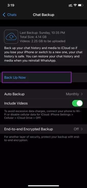 backup-WhatsApp_7c4a12eb7455b3a1ce1ef1cadcf29289-340x736 أفضل 6 طرق لإصلاح عدم عمل النسخ الاحتياطي لـ WhatsApp على iCloud