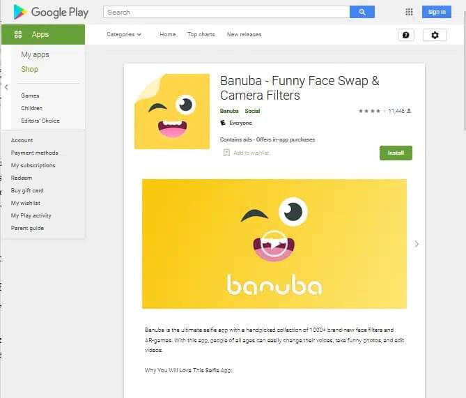 banuba-face-filters-and-effects-669x571 أفضل 9 تطبيقات لتأثيرات الصور المضحكة
