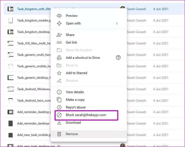 block-google-id-remove-shared-files-from-Google-Drive_935adec67b324b146ff212ec4c69054f-700x558 كيفية إزالة الملفات المشتركة من Google Drive
