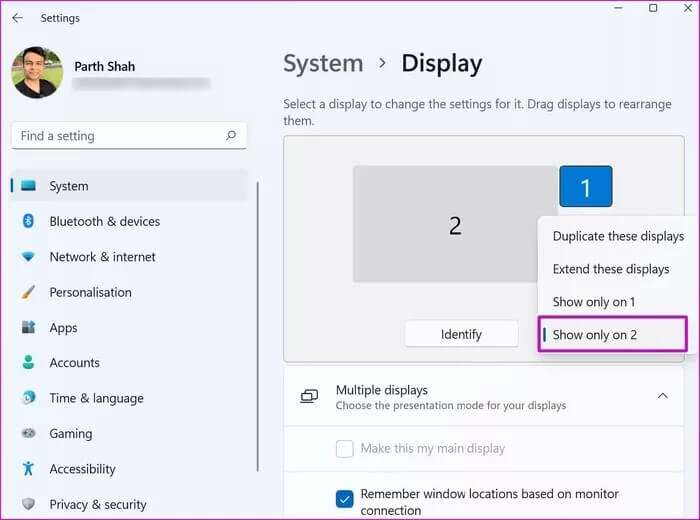 change-display-output-windows-11-not-detecting-HDMI-monitor_935adec67b324b146ff212ec4c69054f-700x520 أفضل 6 إصلاحات لـ Windows 11 الذي لا يكتشف تلفزيون / شاشة HDMI