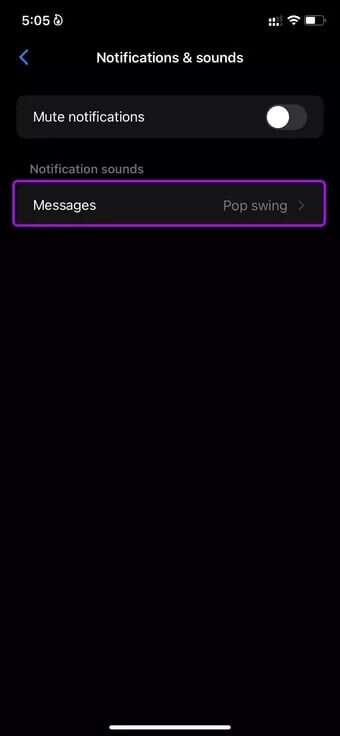 change-notification-sound-for-messenger-contact_7c4a12eb7455b3a1ce1ef1cadcf29289-340x736 كيفية تعيين أصوات إشعارات مخصصة لتطبيقات المراسلة على iPhone