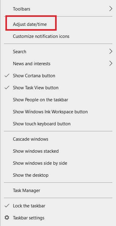 choose-adjust-date-time-1-1-385x752 كيفية إصلاح عدم فتح Steam على Windows 10