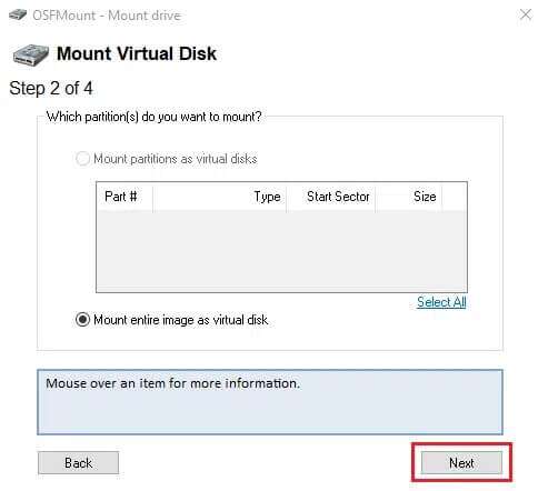choose-either-mount-partitions-as-virtual-disks-or-484x442 كيفية تحويل IMG إلى ISO
