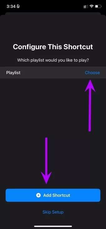 choose-playlist-fix-siri-not-playing-songs-from-Apple-Music_7c4a12eb7455b3a1ce1ef1cadcf29289-340x736 أفضل 7 طرق لإصلاح عدم تشغيل Siri للموسيقى من Apple Music