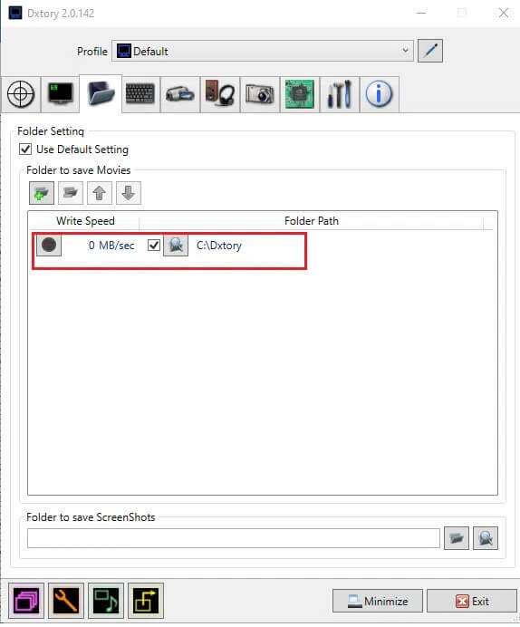 choose-the-file-location-you-need-to-save--574x692 أفضل 5 عدادات FPS لنظام التشغيل Windows 10