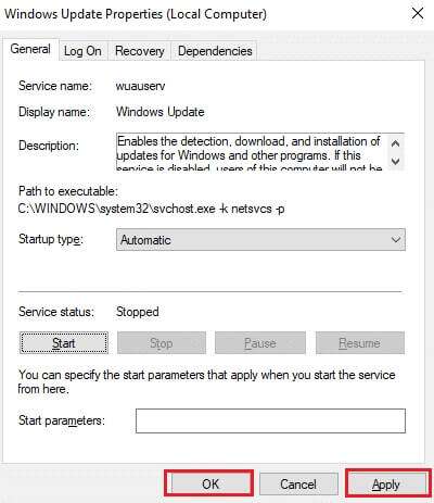 click-apply-and-then-ok--400x463 كيفية إصلاح خطأ التحديث 0x80070002 على Windows 10