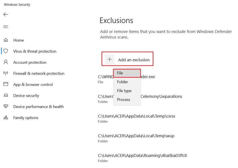 click-on-Add-an-exclusuib-and-click-on-File-768x545-1-768x545 كيفية إصلاح خطأ Roblox 279