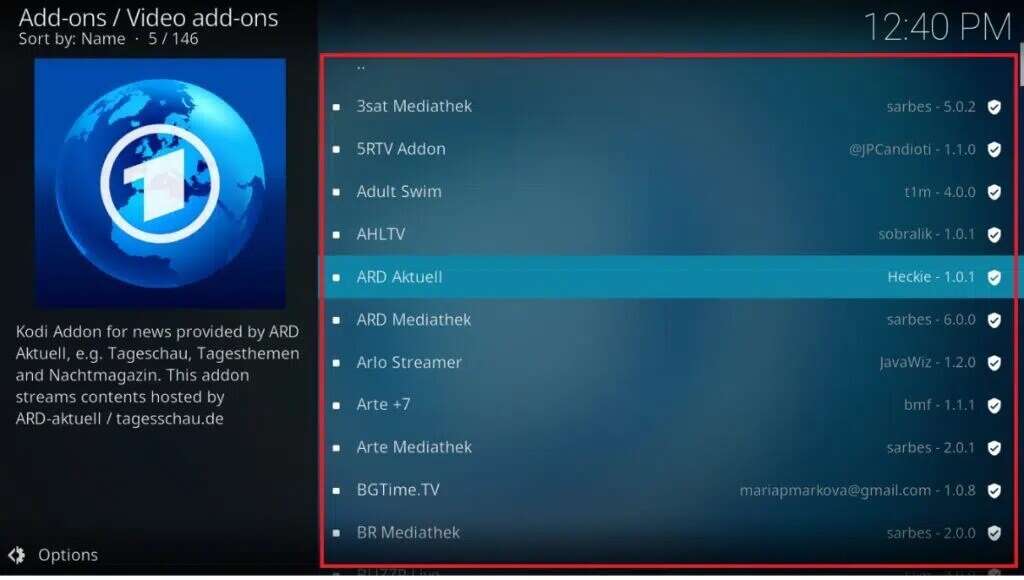 إصلاح عدم عمل Kodi Mucky Duck Repo - %categories