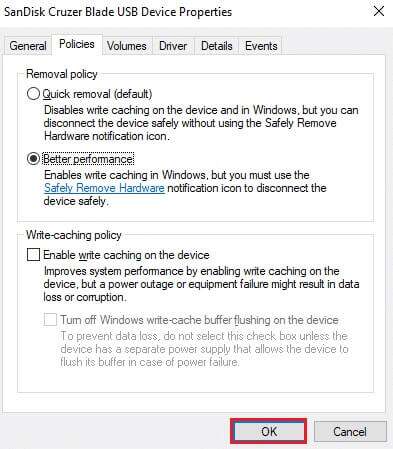 click-on-ok-to-confirm-your-settings-393x449 كيفية إخراج القرص الصلب الخارجي على Windows 10