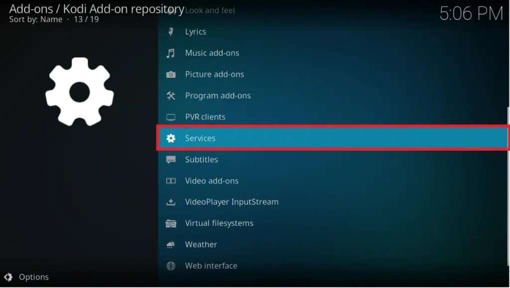 click-on-services-1024x579-1-1024x579 كيفية تحديث مكتبة Kodi